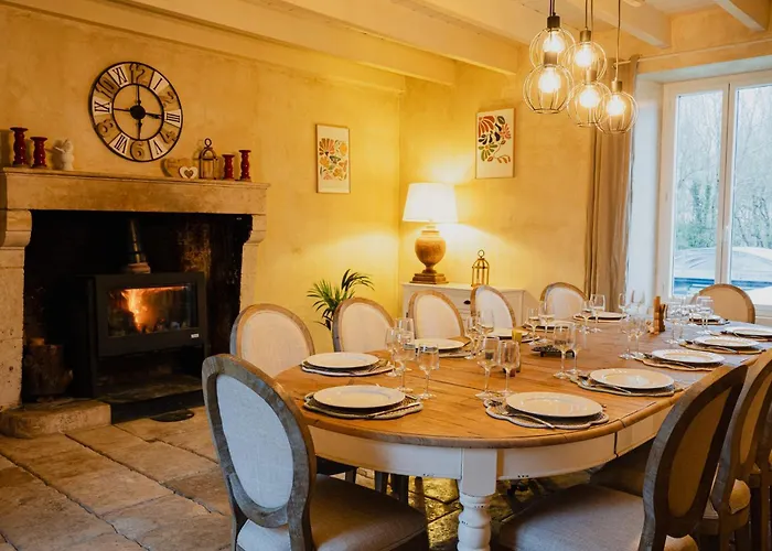 Des Mottes Сasa de vacaciones Saint-Jean-de-Beugne